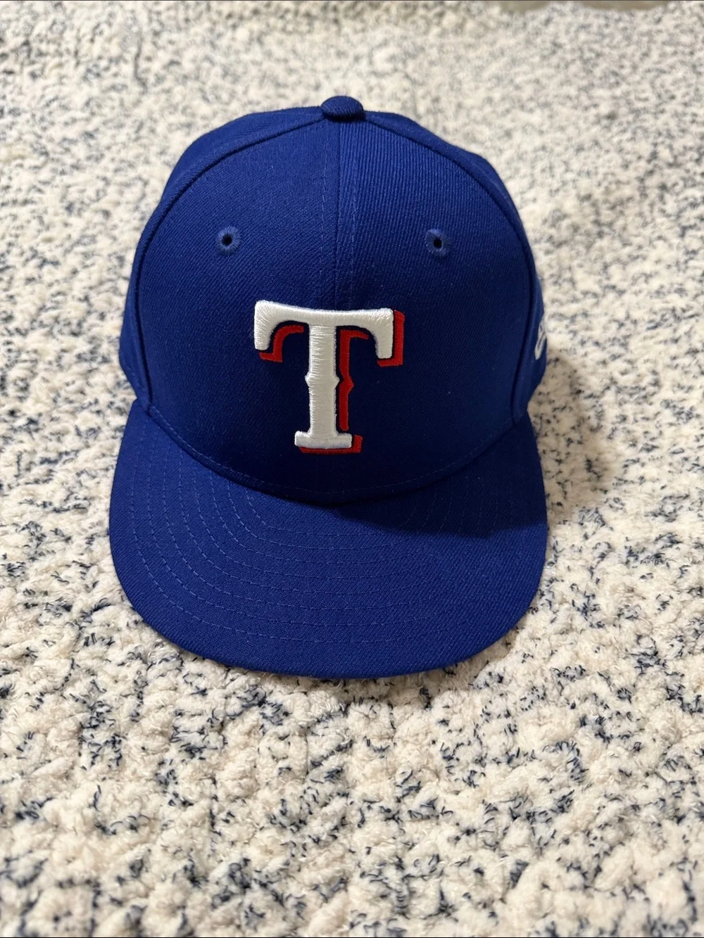 New Era Texas Rangers Royal Blue 59FIFTY Fitted Cap